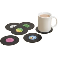Gift republic ltd. Spinning Hat SH01328 Schallplatten Untersetzer 6-er