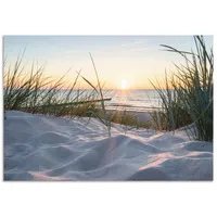 ARTland »Ostseestrand«, Strand, (1 St.), als Alubild, Outdoorbild, Leinwandbild,