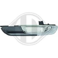 Diederichs 2205427 Spiegelblinker Links, Schwarz oder Silber