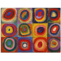 ARTland »Quadrate und konzentrische Ringe. 1913«, Muster, (1 St.),