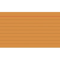 Brunnen 102270140 A7 liniert, 100 Stück, eingeschweißt) orange