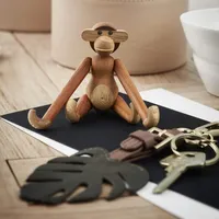Kay Bojesen Affe mini aus Teakholz und Limbaholz