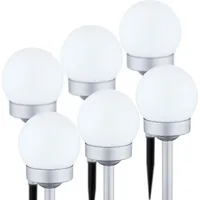 Bmf-versand Solarleuchte Garten Solarlampe Kugel 2 x 3er Set
