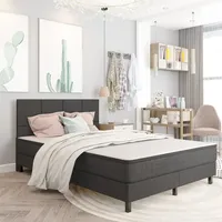 VidaXL Kopfteil Dunkelgrau Stoff 140×200 cm