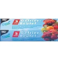 Papstar Gefrierbeutel 2 Liter, 200 x 300 mm, transparent