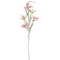Europalms Magnolienzweig (EVA), weiß-rosa