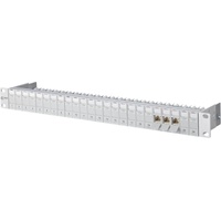 Metz Connect Patchfeld C6Amodul 24Port 1HE RAL7035 bestückt TN