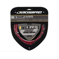 Jagwire Schaltzugset 2x Elite Link Shift Rot