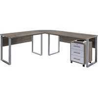 BMG Möbel Büromöbel-Set »Tabor Office«, (Set, 2 tlg.), weiß
