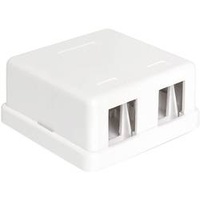DeLock 86207 2 Port Netzwerk-Patchpanel Unbestückt 1 HE Unbestückt