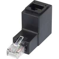 Renkforce RJ45 Netzwerk Adapter CAT 5e 90° nach oben