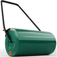 Gardebruk Rasenwalze 60cm 48l Füllvolumen Schmutzabweiser Metall Handwalze Rasenroller