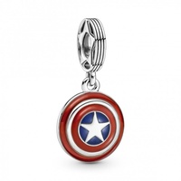 Pandora Captain America Schild Silber 790780C01