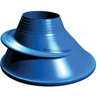 Waterproof Silikon Halsmanschette - Größe: Small - Farbe: blau
