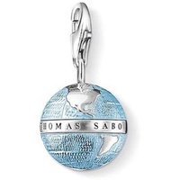 Thomas Sabo Weltkugel Charm Club 925 Sterling Silber 0754-007-1