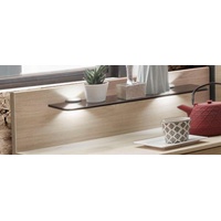 Wiemann Schrankaufsatz WIEMANN "Brüssel", braun (steineiche), B:40cm, Holzwerkstoff, Möbelaufsätze,