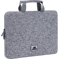 RivaCase® Rivacase 7913 Laptop Sleeve mit Griffen 13.3" hellgrau