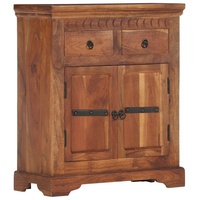 VidaXL Sideboard 63x30x75 cm Massivholz Akazie - Braun