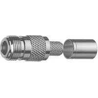 Telegärtner 100024005 100024005 N-Steckverbinder Kupplung, gerade 50Ω 1St.