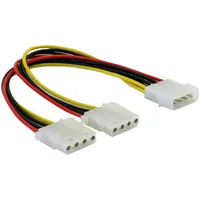 DeLock Y- Kabel Stromversorgung > 2x 5,25" 11cm