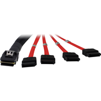 Inter-Tech Kabel SFF 8087 4x SATA, Z- zum Annschluss