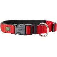 Hunter Halsung Neopren Vario Plus rot/schwarz, strapazierfähiges Nylon, weiche