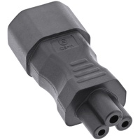 InLine Netzadapter IEC 60320 C14 / C5, 3pol. Kaltgeräte/Notebook
