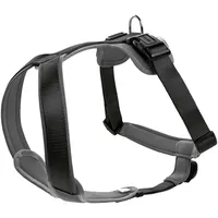 Hunter Geschirr Neopren schwarz/grau XXL 81 - 100cm/25mm