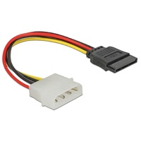 DeLock Kabel Power SATA HDD > 4 Pin internal