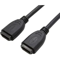 Value HDMI Kupplungskabel Buchse - Buchse 0,20 m Schwarz