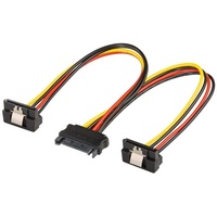 Goobay Y-Kabel 15-Pin-SATA Y-Stromkabel 20cm