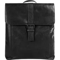 Spikes & Sparrow Cityrucksack echt Leder schwarz -