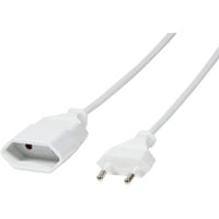 Logilink CP126 Netzkabel Euro CEE 7/16 Stecker zu Buchse,