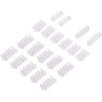 Silverstone SST-PP09 - Kabelkammset für ummantelte Netzteile, Polycarbonat (PC),