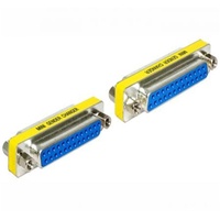 DeLock Adapter Sub-D - Serieller / paralleler Gender Changer