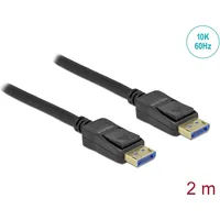 DeLock DisplayPort Kabel 10K 60 Hz, 54 Gbps, 2