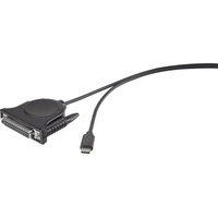 Renkforce Parallel Adapter [1x USB-C® Stecker - 1x D-SUB-Buchse