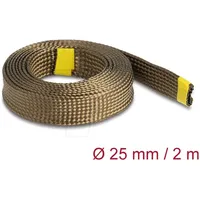 DeLock 20889 20889 Geflechtschlauch aus Basalt Fasern 2 m