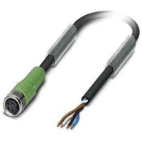 Phoenix Contact Sensor-Kabel, Buchse M8 SAC4P-3,0-PUR/M8FS