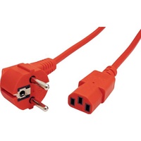 Roline 19.08.1010 Strom Verbindungskabel Rot 1.80 m