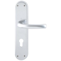 HOPPE Renovationsgarnitur Tôkyô 1710/3334 Alu.F1 PZ 4-KT.8mm Entf.72mm