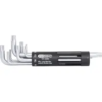 KS Tools 3 in 1 Torx-Winkelstiftschlüssel-Satz lang 8-tlg.