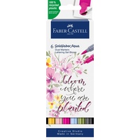 Faber-Castell 164524 - Goldfaber Aqua Dual Marker, Lettering