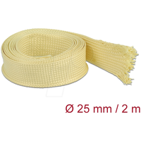 DeLock 20801 20801 Geflechtschlauch Gelb