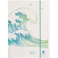 Herlitz Sammelmappe Greenline DIN A4 Welle