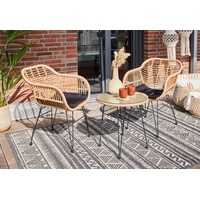 Trendline Balkon-Set Larisa 3-tlg. braun
