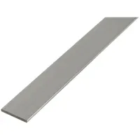 GAH Alberts Flachstange glatt, ungel., L2000mm B20mm, S2mm Aluminium