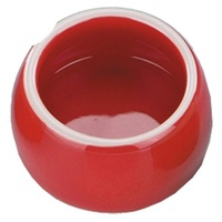 Nobby Keramik Futtertrog, rot 125 ml, 1 Stück