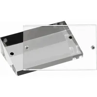 APS 76 2er-Set Acryl Kartenhalter mit Magneten, Enthält 40