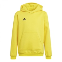 Adidas Entrada 22 Sweat Hoodie Kinder - Team Yellow/Black,